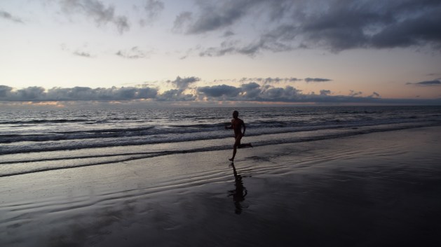 Sunrise Naked Running