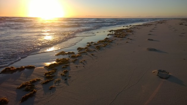 First Sunrise Naked Run on Fuerteventura