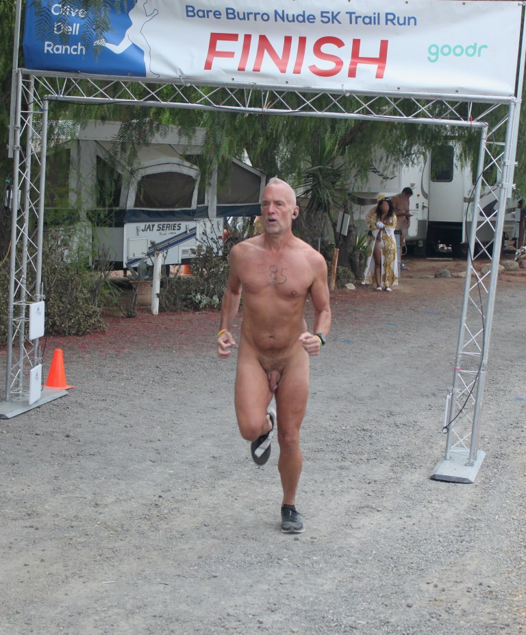 Bare Burro 5k Finish Line